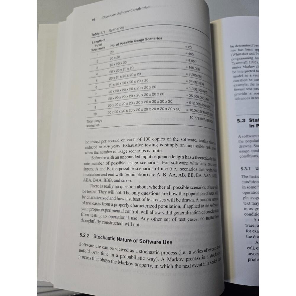 Addison-Wesley Book Cleanroom Software Engineering Technology Process Hardcover - Picture 4 of 5